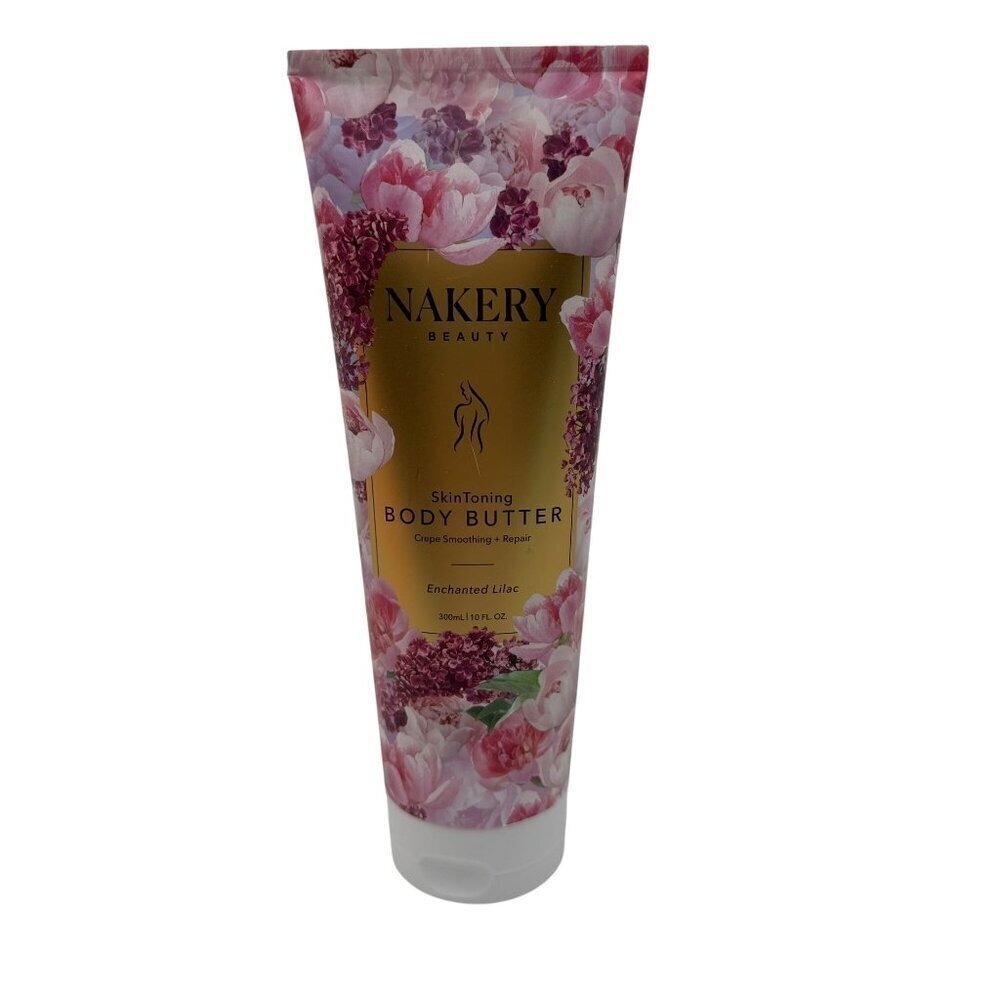 Nakery Beauty Enchanted Lilac Skin Toning Body Butter 10oz Crepe Smoothing